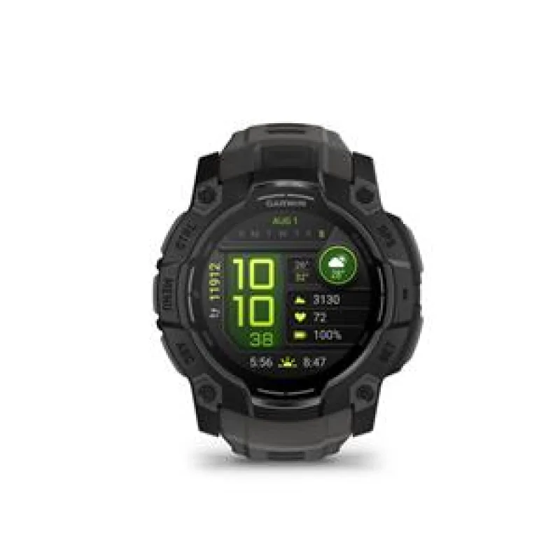 Garmin Instinct 3 - 50mm, AMOLED, Black, Charcoal silicone band 010-03020…