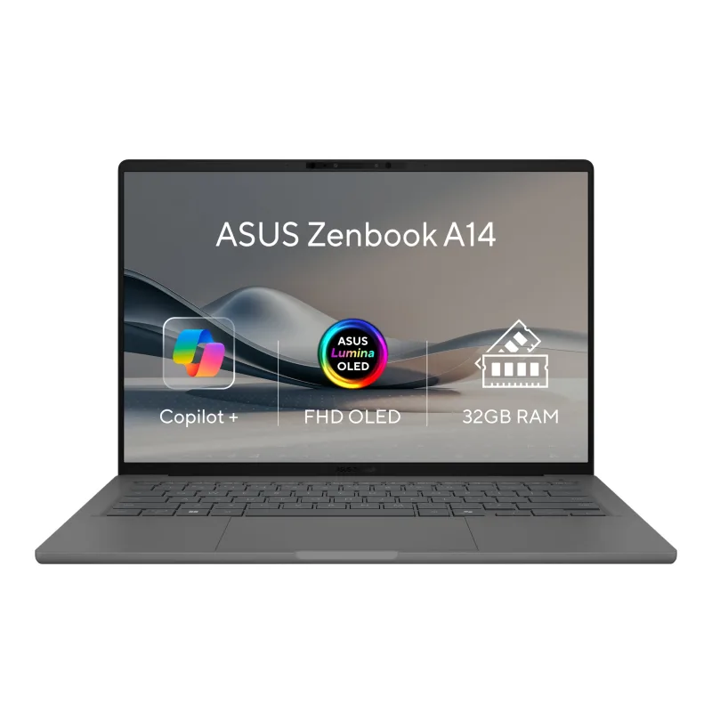ASUS Zenbook A14/ UX3407QA-OLED306W/ SD-X1-26-100/ 14"/ WUXGA/ 32GB/ 1TB/…