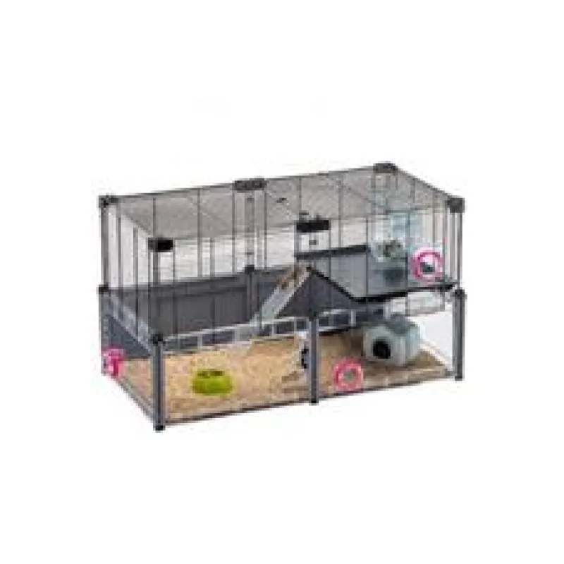 Klec MULTIPLA HAMSTER s výbavou křeček FP 72,5x37,5x42cm