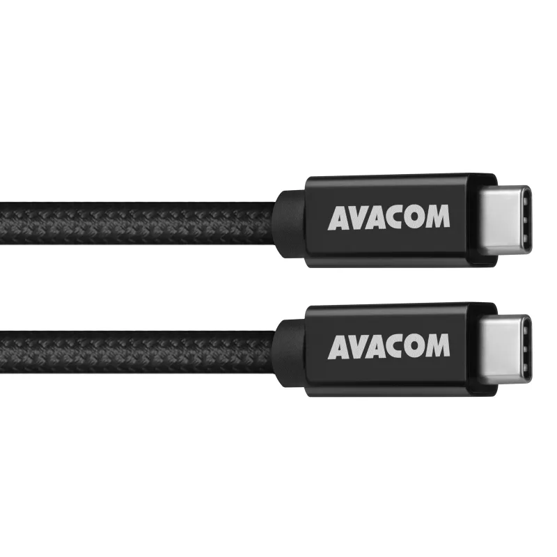 AVACOM dátový a nabíjací kábel USB Type-C - USB Type-C, 100cm, 100W…