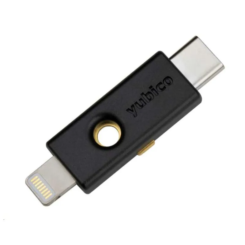 YubiKey 5Ci - USB-C + Lightning, klíč/token s vícefaktorovou autentizaci, podpora OpenPGP a Smart Card (2FA) (YubiKey 5Ci)