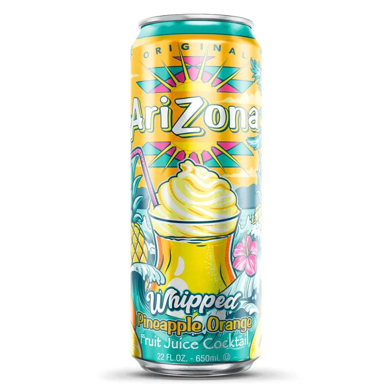 AriZona Whipped Pineapple Orange 650ml