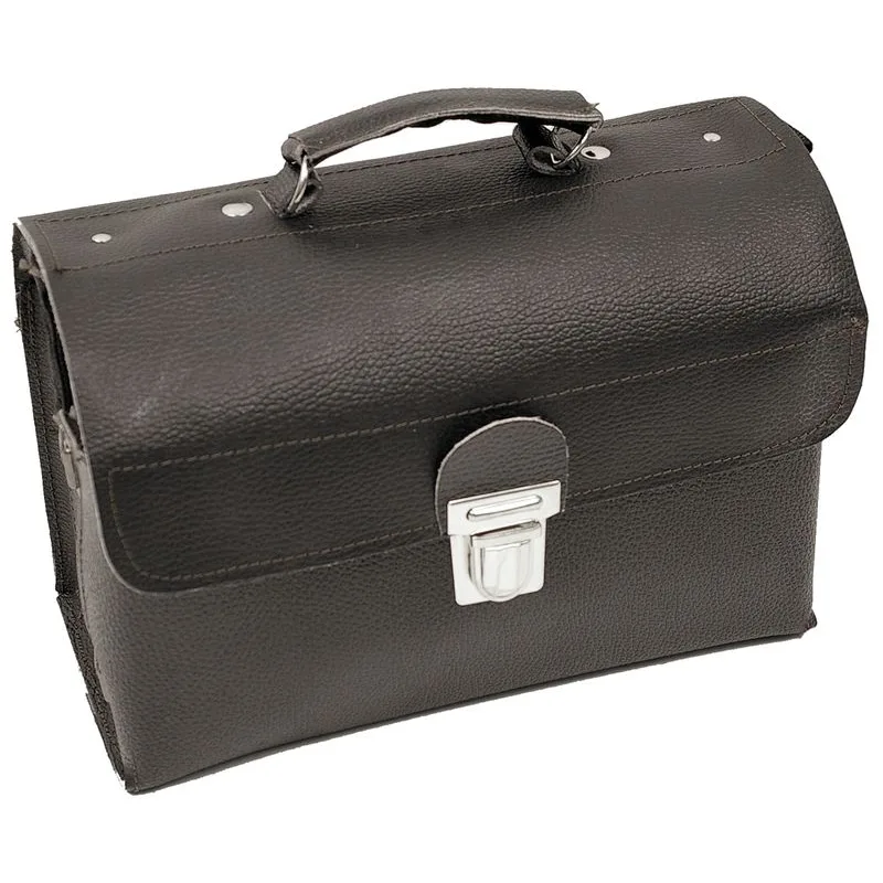 Stend pro Brašňa kožená BE-30 K, elektrikárska, na náradie, 31x22x15 cm