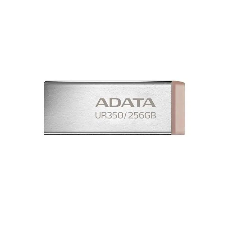 ADATA Flash Disk 256GB UR350, USB 3.2, stříbrno-hnědá (UR350-256G-RSR/BG)