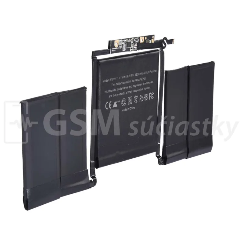 iPhone Batéria Apple A1819 pre MacBook Pro 13" A1706 (Early 2016 - Late 2017)