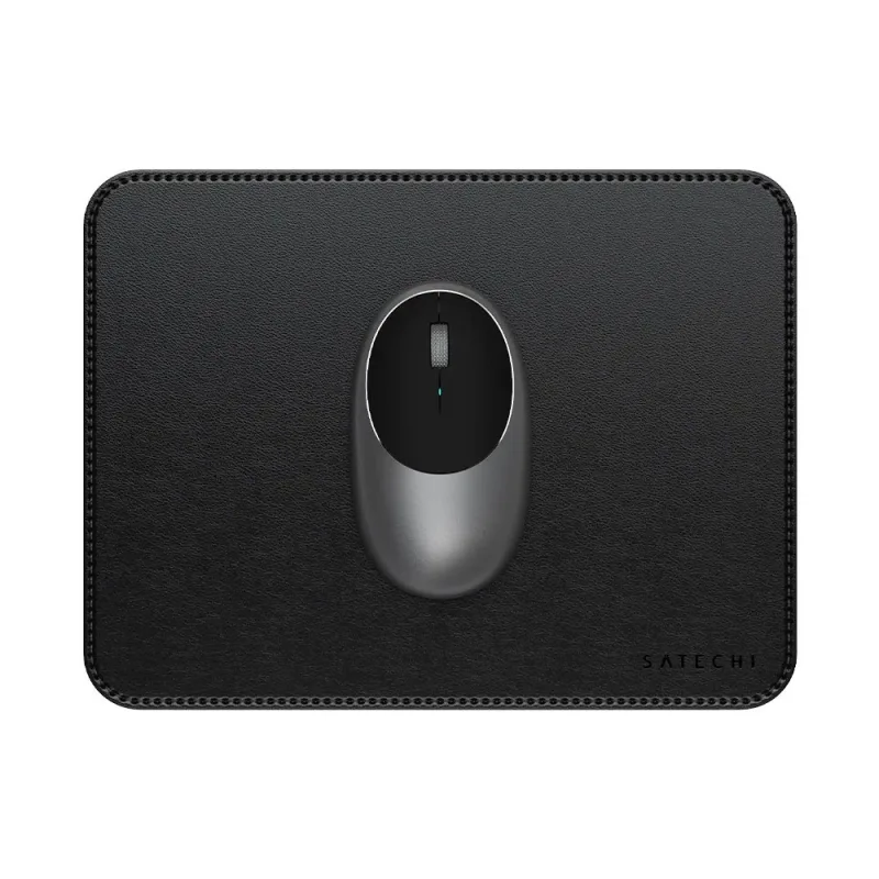 Satechi podložka pod myš Vegan-Leather Premium Mouse Pad - Black ST-LMPK