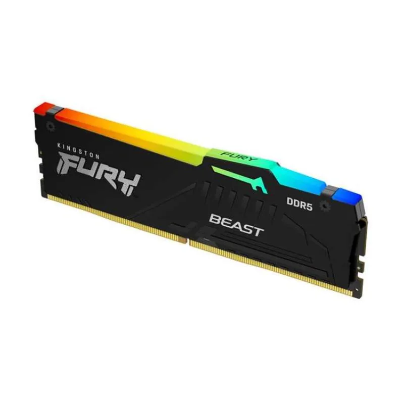 KINGSTON DIMM DDR5 16GB 5600MT/s CL36 FURY Beast RGB EXPO (KF556C36BBEA-16)