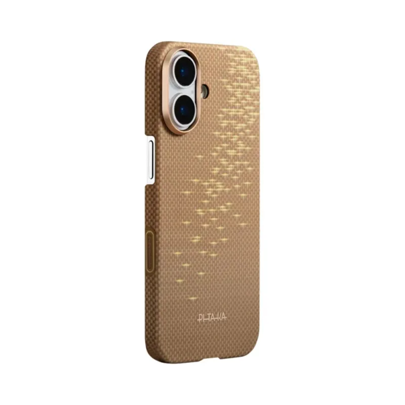 Pitaka kryt Ultra-Slim Case pre iPhone 17 - Golden Glint