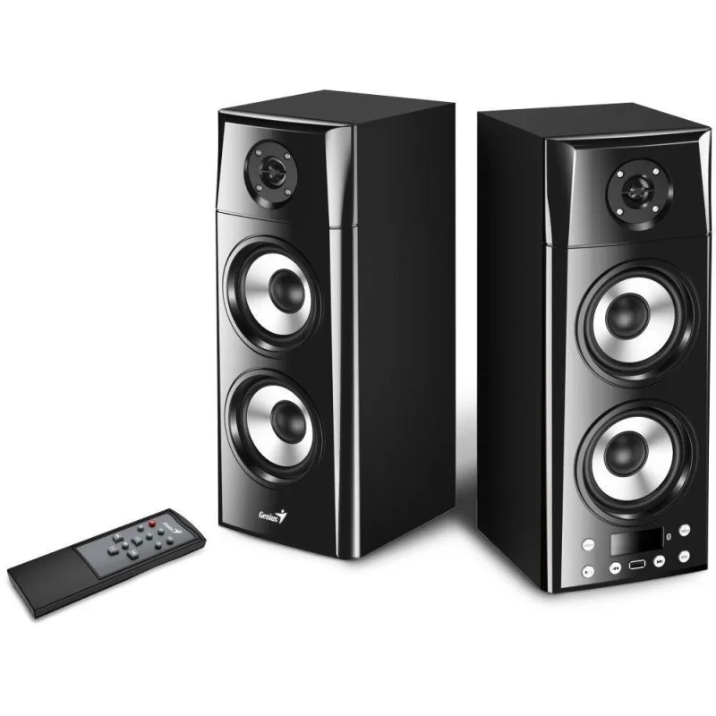 BAZAR - GENIUS reproduktory SP-HF2800 BT/ 2.0/ 60W/ Dřevěné/ Bluetooth/…