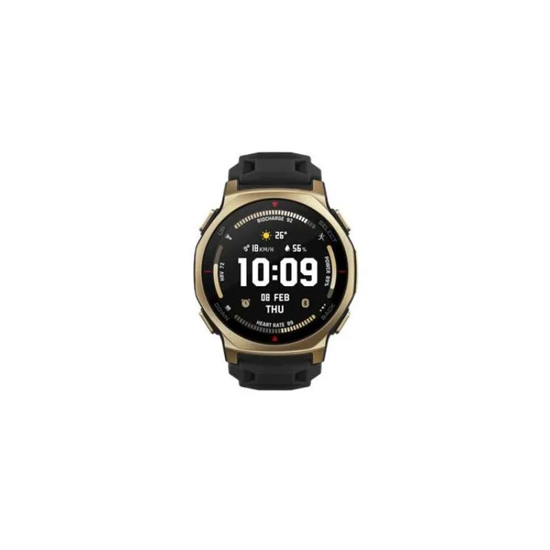 Amazfit T-Rex 3 Pro/44/Šport Band/Black Gold (W2548GL1N)