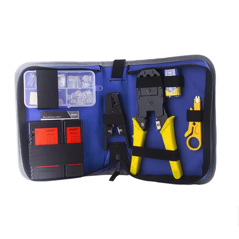 W-star Sada náradia pre sieťárov WSNF1206, 9ks krimpovacie kliešte,…