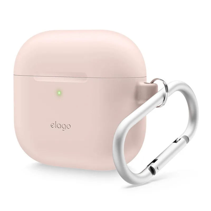 Elago Airpods 4 Silicone Hang Case - Sand Pink EAP4SC-HANG-SPK