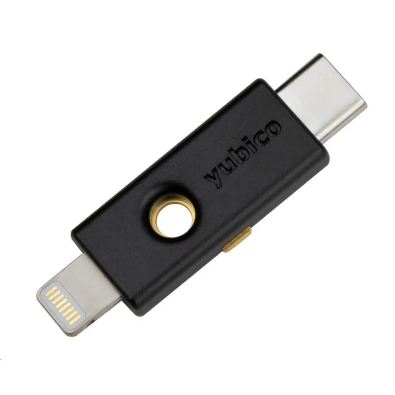 YubiKey 5Ci - USB-C + Lightning, klíč/token s vícefaktorovou autentizaci,…