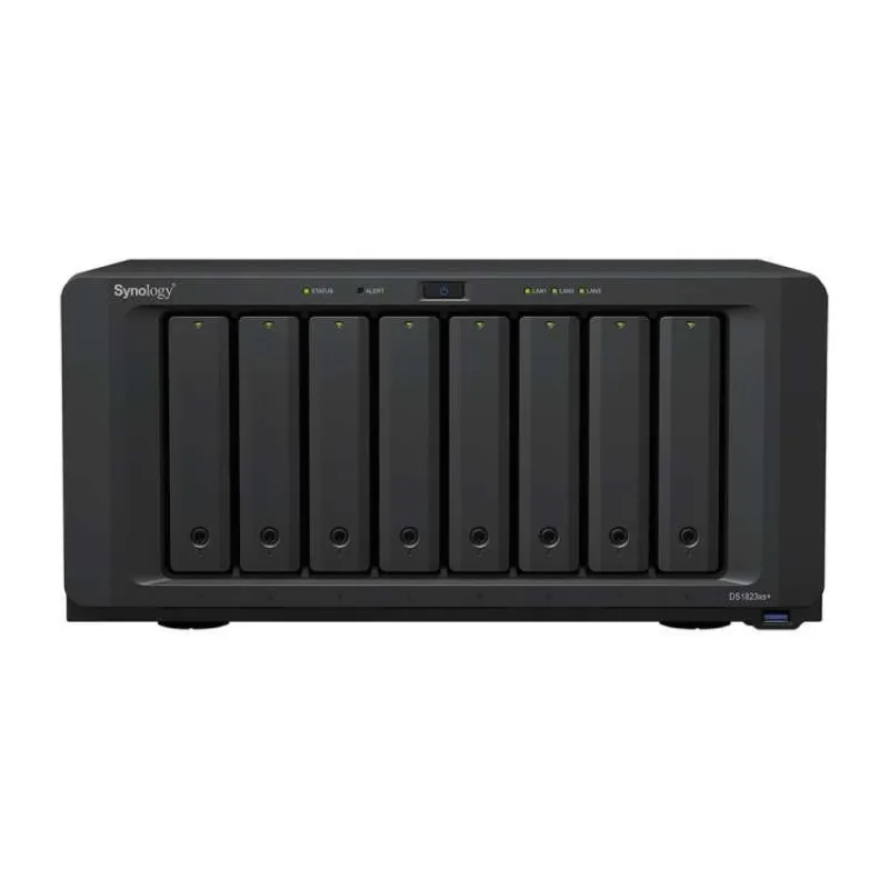 Synology DS1823xs+ DiskStation (4C/RyzenV1780B/3,35-3,6GHz/8GBRAM/8xSATA/2xM.2/3xUSB3.2/2xGbE/1x10GbE/1xPCIe) (DS1823xs+)