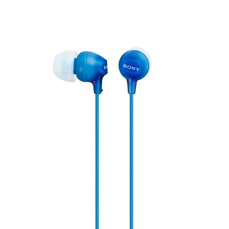 SONY slúchadlá MDR-EX15LP, modré MDREX15LPLIZLI.AE