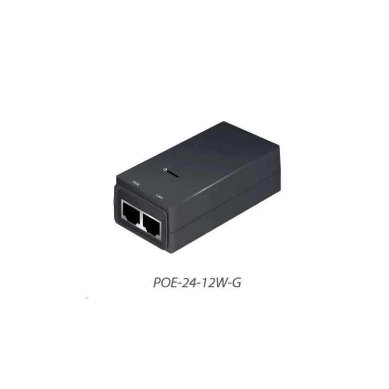 UBNT POE-24-12W-G [Gigabitový PoE adaptér 24V/0,5A (12W), vrátane. napájací kábel] (POE-24-12W-G EU)