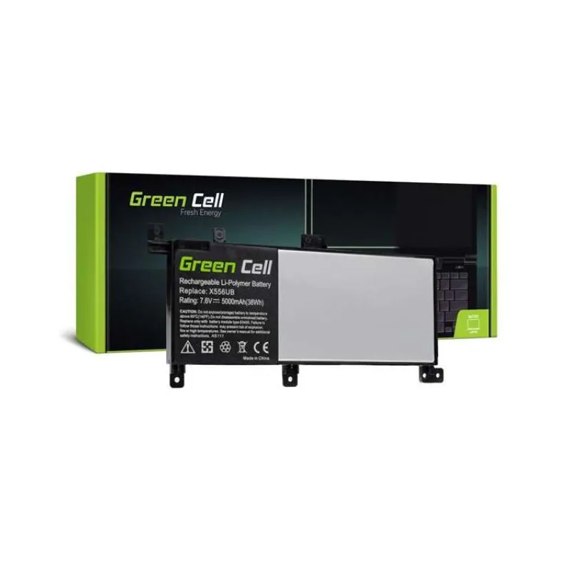 Green Cell Battery C21N1509 for Asus X556U X556UA X556UB X556UF X556UJ X556UQ X556UR X556UV (AS111)