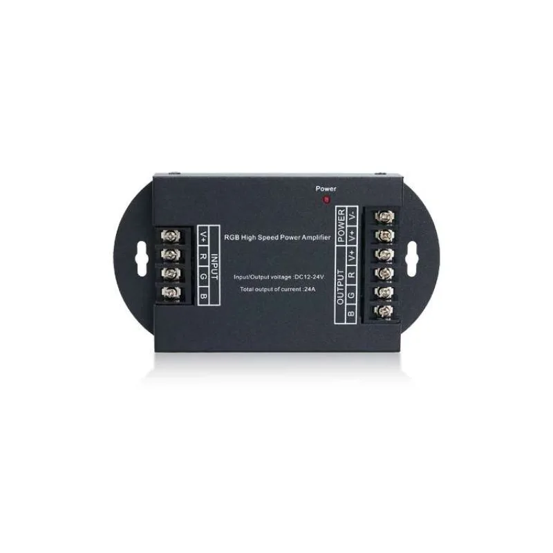 Zosilovač pre RGB LED pásy 12V,24V - 3x8A (LED ZOSILRGB1224-3X8)