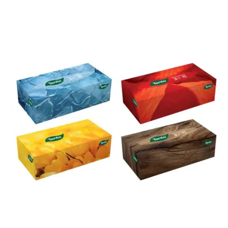 Tento hygienické vreckovky 100% celulóza 3-vrstvové 90 ks