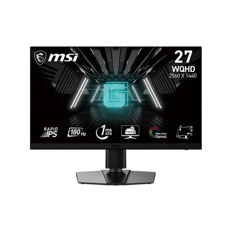 MSI/ G272QPF E2/ 27"/ IPS/ QHD/ 180Hz/ 1ms/ Čierna/ 3R G272QPF E2