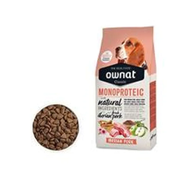 OWNAT CLASSIC DOG MONOPROTEIC Iberian Pork 4kg 12kg