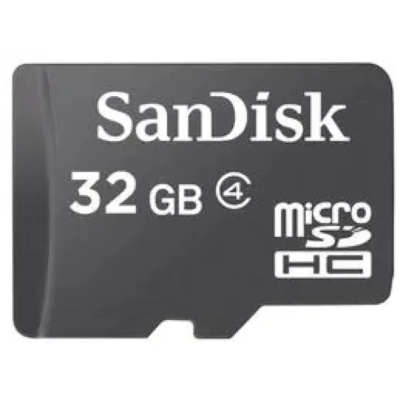 Sandisk/ micro SDHC/ 32GB/ Class 4/ + Adaptér/ Čierna SDSDQM-032G-B35A
