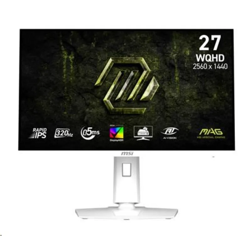 MSI MAG/ 274QRFW X32/ 27"/ IPS/ QHD/ 320Hz/ 0, 5ms/ Biela/ 3R MAG 274QRFW…