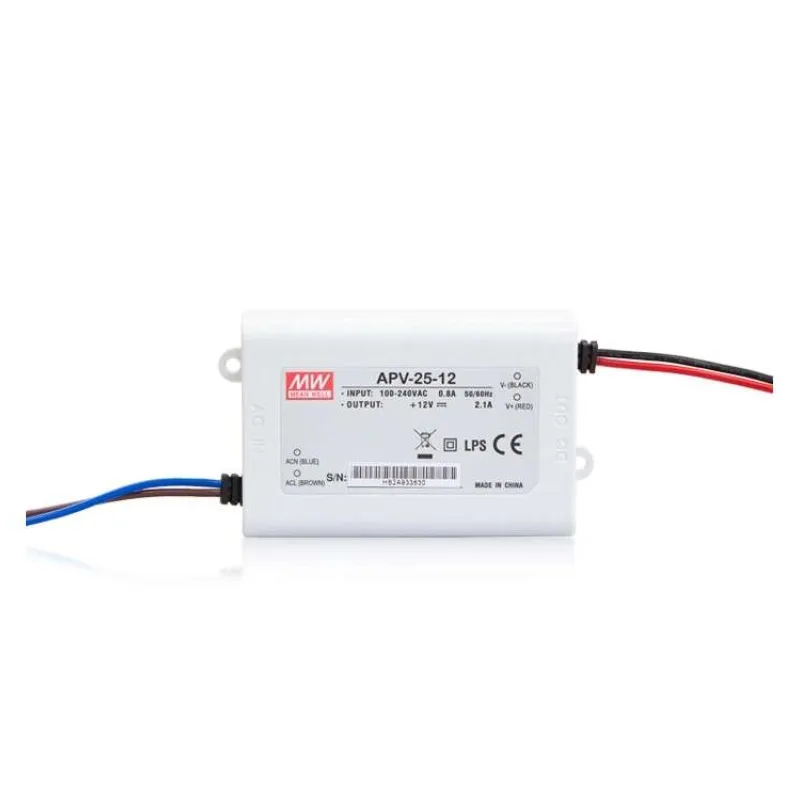 LED PS12V25WIP30 MeanWell nap. zdroj 12V,25W, APV (LED PS12V25WIP30 MW APV)