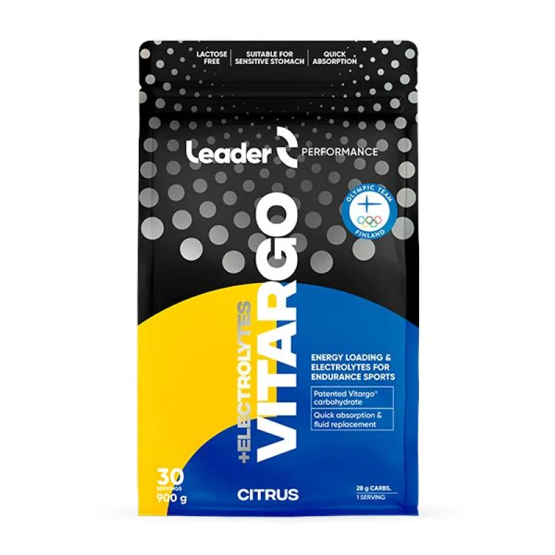 Vitargo® + Electrolytes 900 g - Leader Príchuť: Citrus