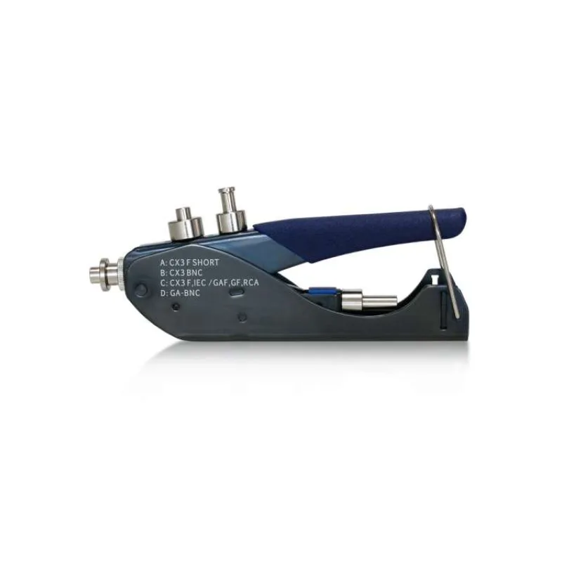 Kliešte kompresné Cabelcon F/IEC/BNC pre koax. káb (KLIESTE F/IEC/BNC RG59/6)