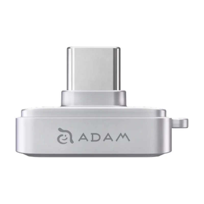 Adam Elementsi iKlips S USB-C Nano Touch Fingerprint SSD 256GB - Gray…
