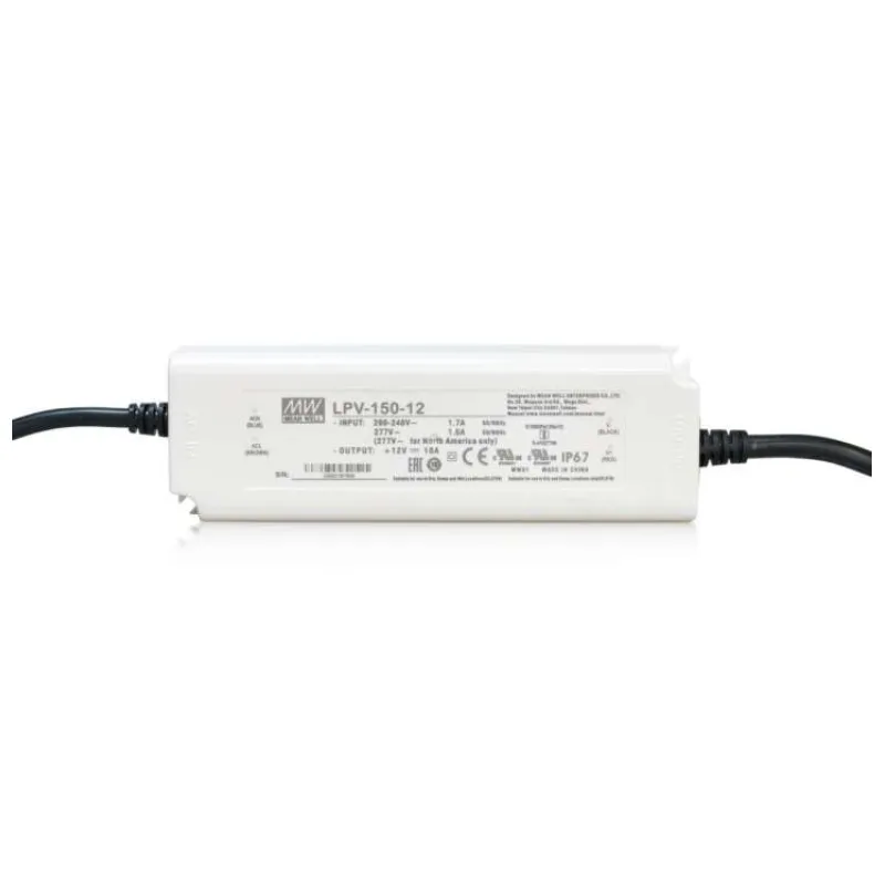 LED PS12V 150W MeanWell nap.zdroj, 150W,12V LPV (LED PS12V150W MW LPV)