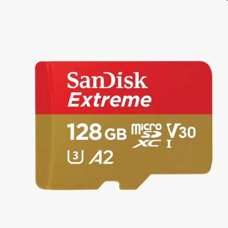 SanDisk Extreme 128GB microSD card SDSQXAA-128G-GN6MA