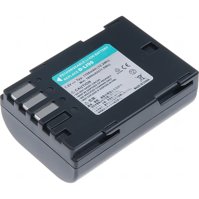 Batéria T6 Power pre Pentax D-Li90, 1620mAh, 11, 7Wh DCPE0001