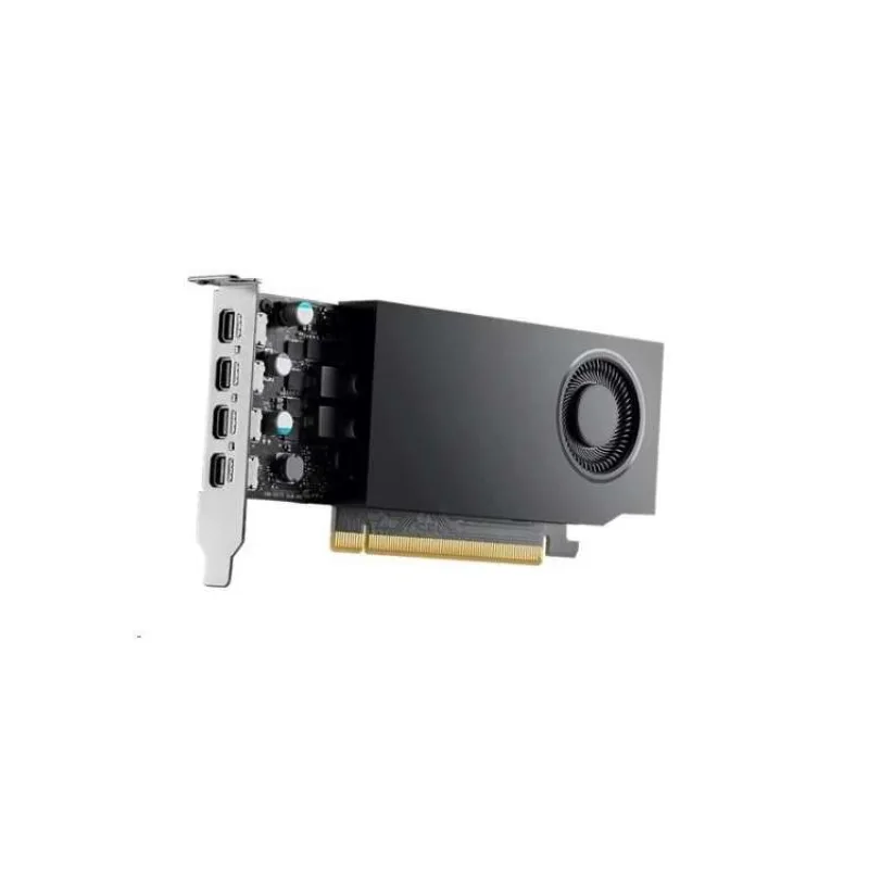 DELL NVIDIA RTX A1000 8 GB GDDR6 full height PCIe 4.0x8 4 mDP Graphics Card (DELL-M3R8K)