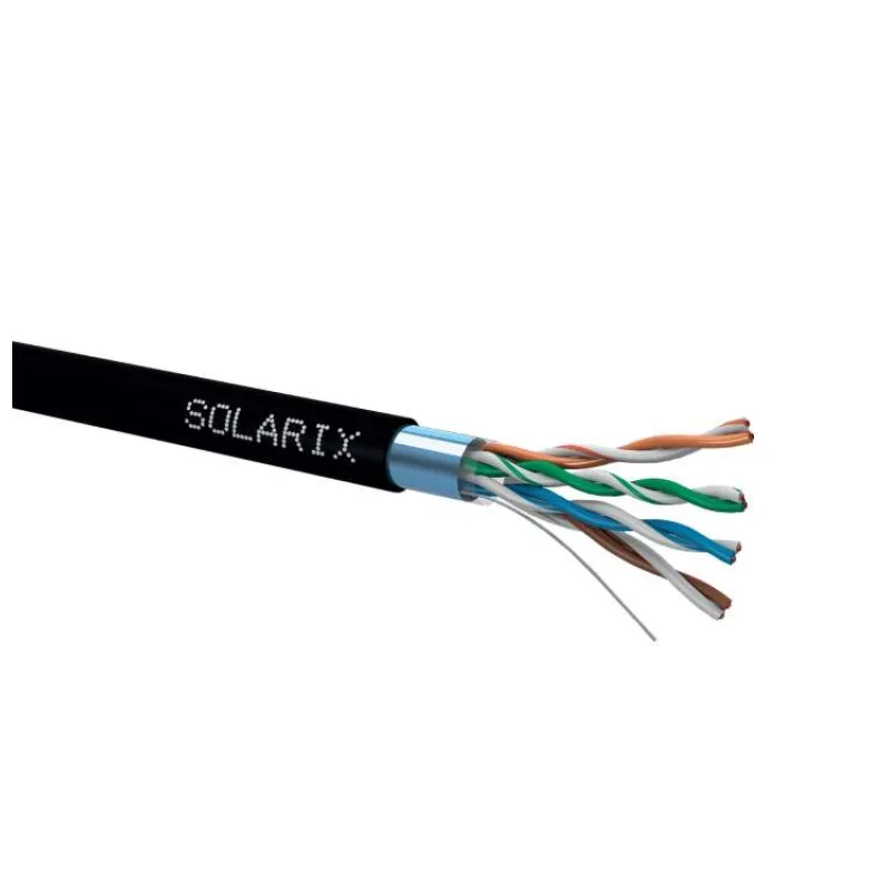 Sieťový kábel vonkajší FTP PE CAT5E metrážovaný (KAB SIET FTP EX 5M)