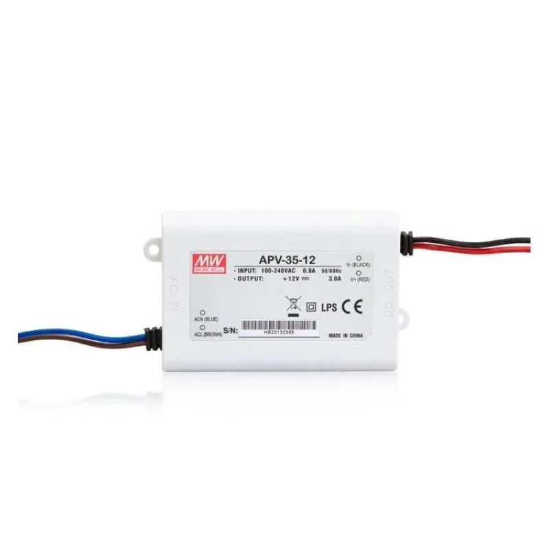 LED PS12V35WIP30 MeanWell nap. zdroj 12V,35W, APV (LED PS12V35WIP30 MW APV)