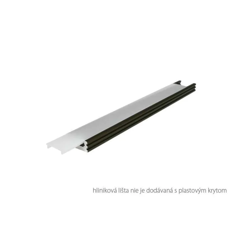 Plastový kryt P PC-FM019M pre lišty FM06, mliečny (LISTA P PC-FM019M)