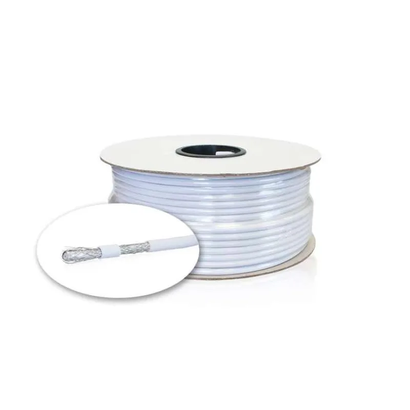 Koaxiálny kábel RG6 4-vrstvový, 100m balenie (KAB KO RG6 QUADSHIELD)