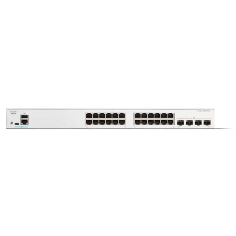 Cisco Catalyst switch C1200-24T-4G (24xGbE,4xSFP,fanless) (C1200-24T-4G)