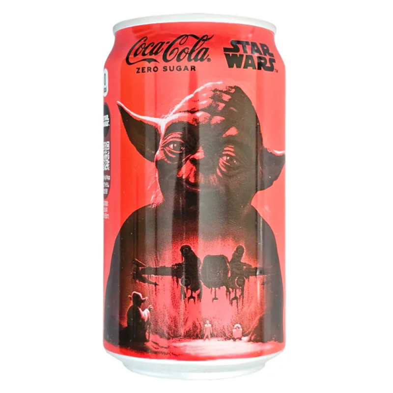 Coca Cola Zero Star Wars Yoda 350ml JP