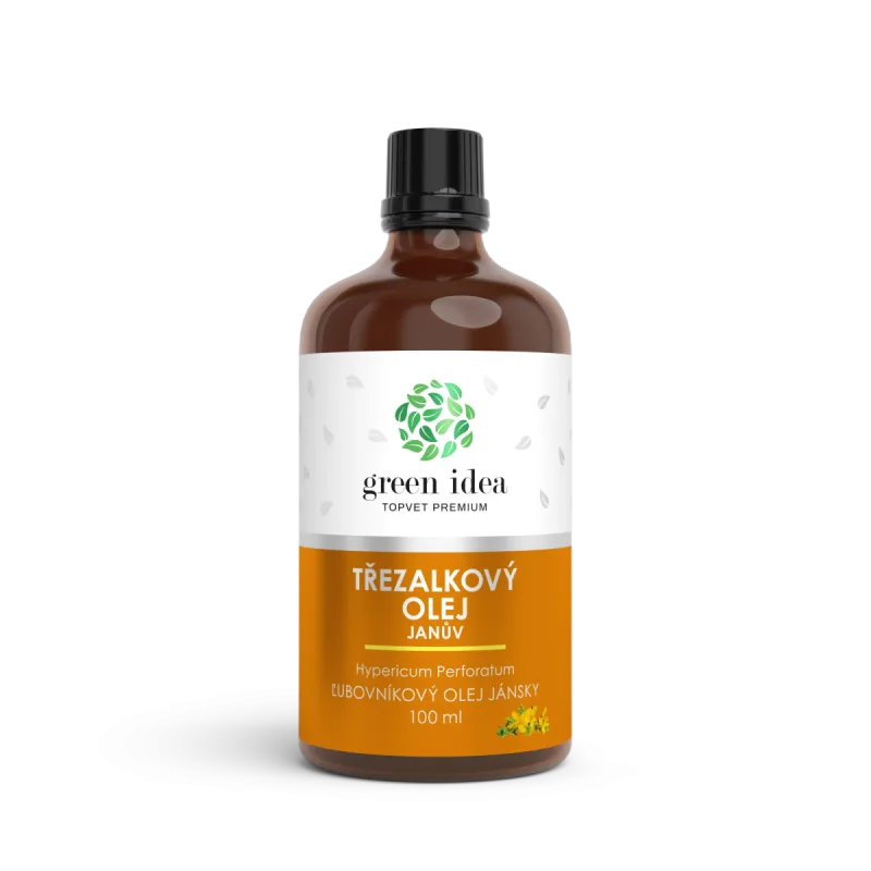Green idea Ľubovníkový bylinný olej (Jánov olej) 100 ml -