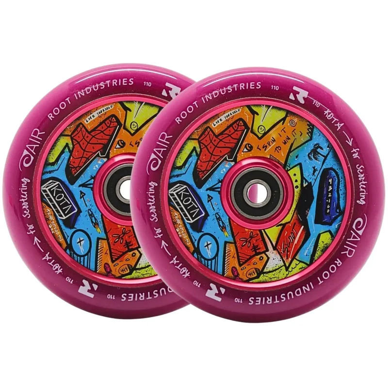 Root Air KOTA Pro Scooter Wheels 2-Pack - Purple