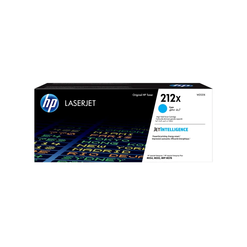 BAZAR - HP 212X High Yield Cyan Original LaserJet Toner Cartridge…