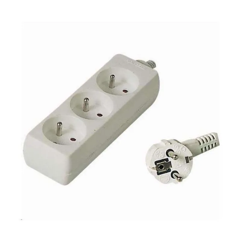 Predlžovací prívod 230V, 5m, 3 zásuvky (PP3-05)