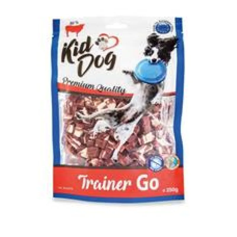 KIDDOG TRAINER GO mini hovězí kostičky 250 g
