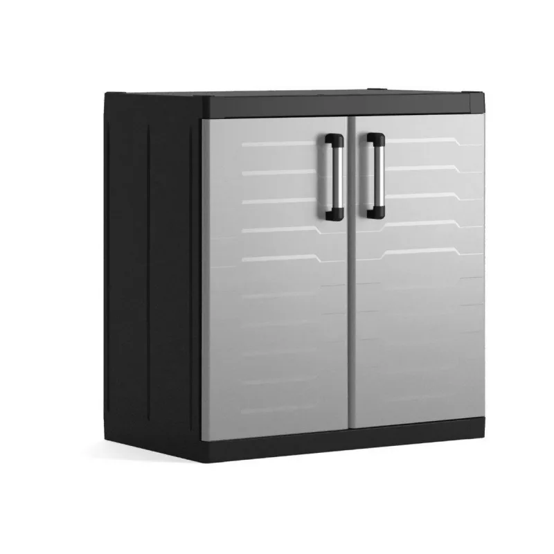 Skriňa Keter Detroit XL Lowm, šedá