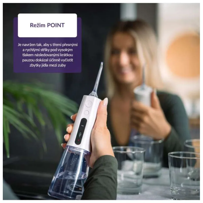 TrueLife AquaFloss Compact L100 - ústní sprcha (TLCFMAFCL10WA)