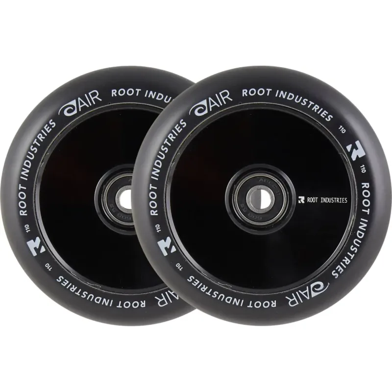 Root Air 110mm Black Pro Scooter Wheels 2-pack - Black