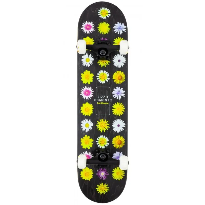 Birdhouse Stage 3 Armanto Floral 7.75" Skateboard - Black
